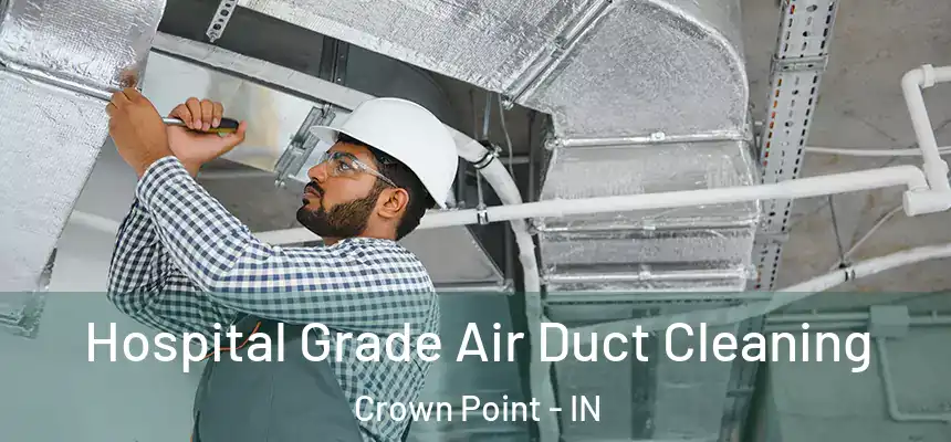 Hospital Grade Air Duct Cleaning Crown Point - IN